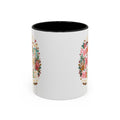 World's Best Mom Accent Coffee Mug — Floral Mother's Day 11/15oz