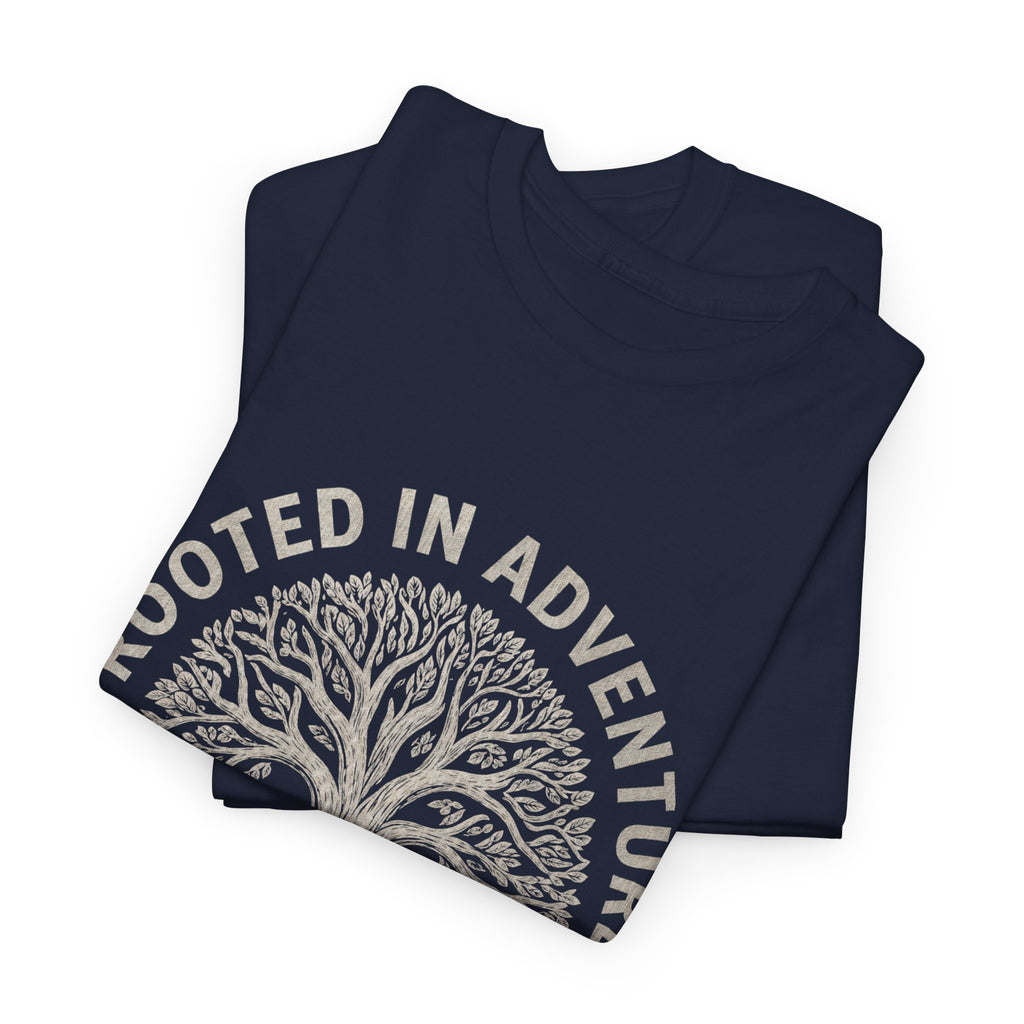 Adventure Tree T‑Shirt — "Rooted in Adventure, Casual Detour" Outdoor Graphic Tee