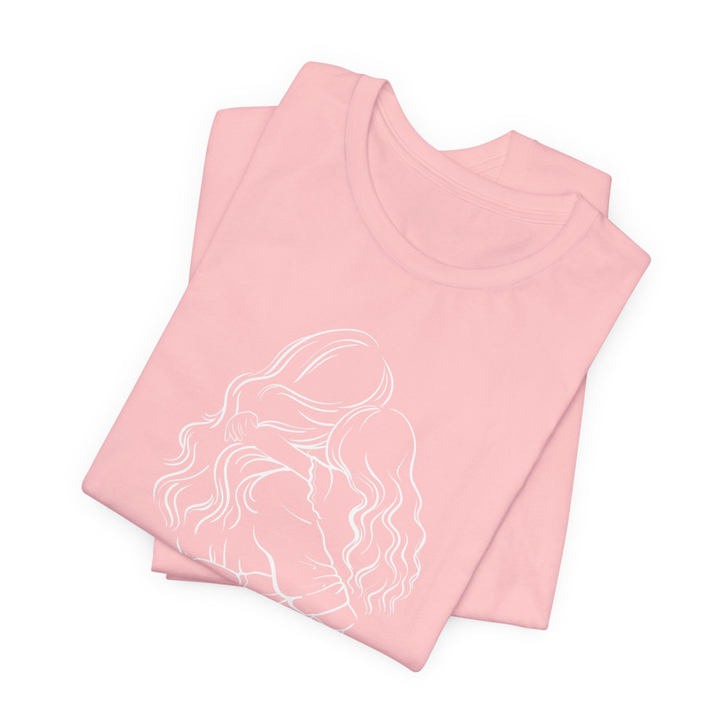 Endless Love Graphic Tee — Minimal Pink Script Mother & Daughter Romantic Shirt