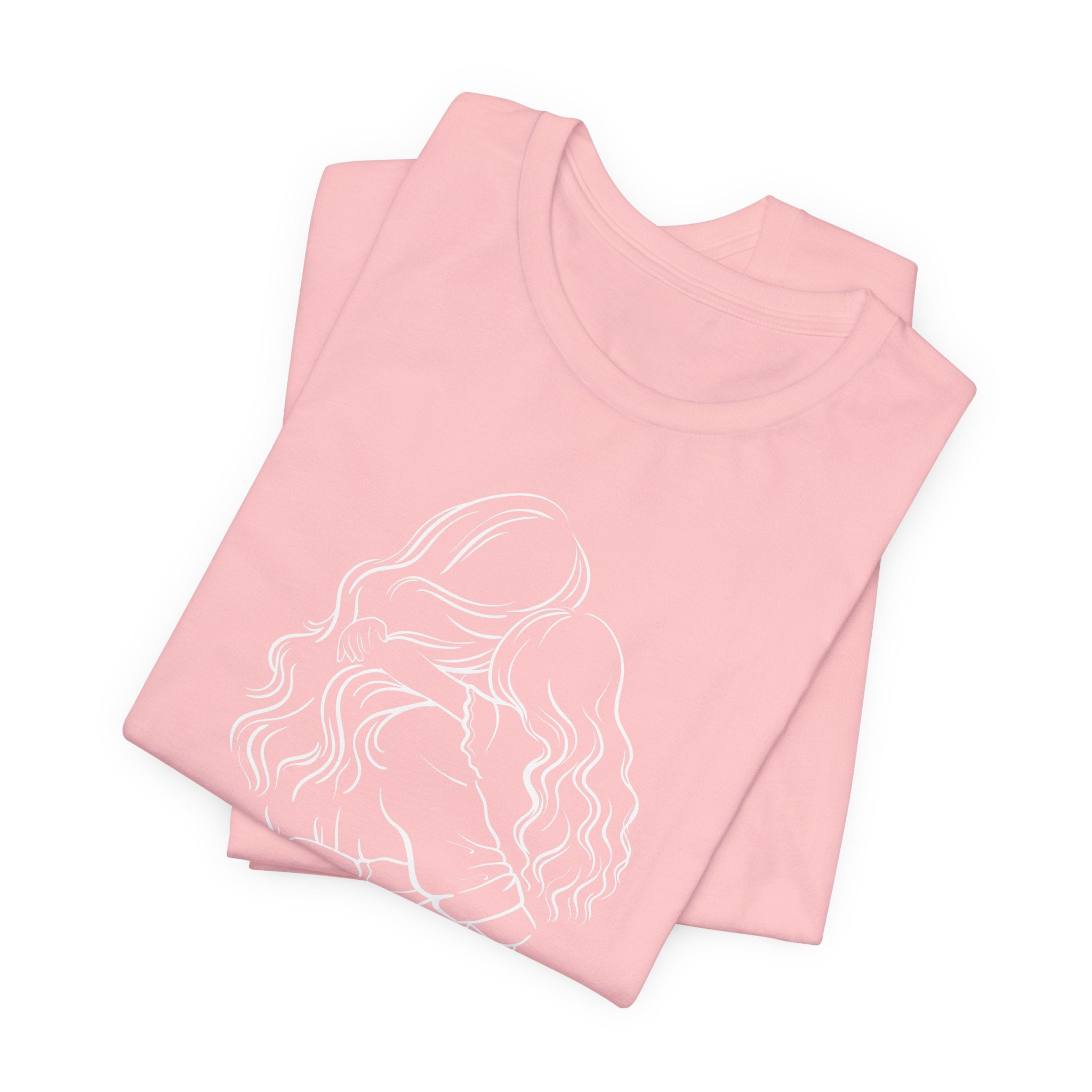 Endless Love Graphic Tee — Minimal Pink Script Mother & Daughter Romantic Shirt